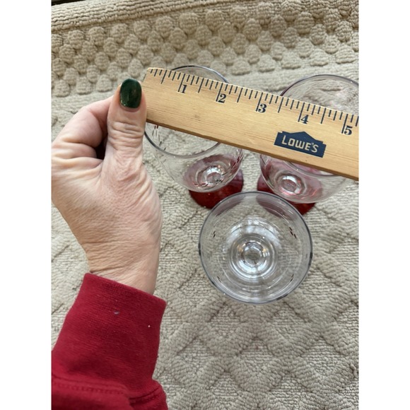 PFALTZGRAFF CHRISTMAS Winterberry High Ball‎ Red Base On 2 Non Red Base On 1 - Picture 7 of 10